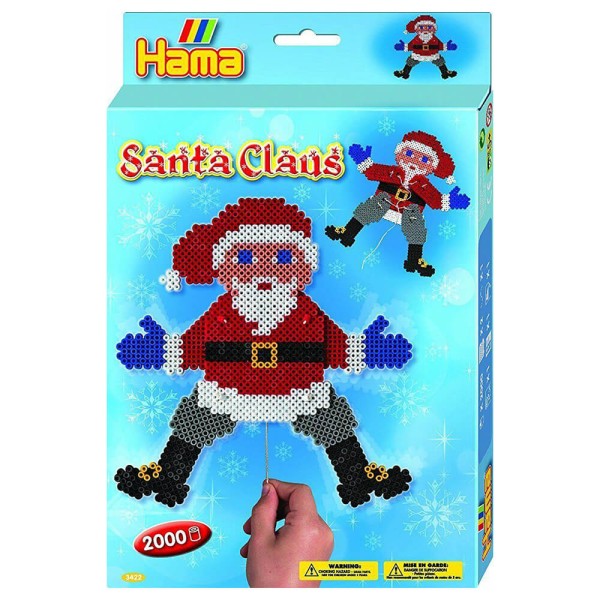 Hama Midi Bügelperlenset Weihnachten - Santa Claus