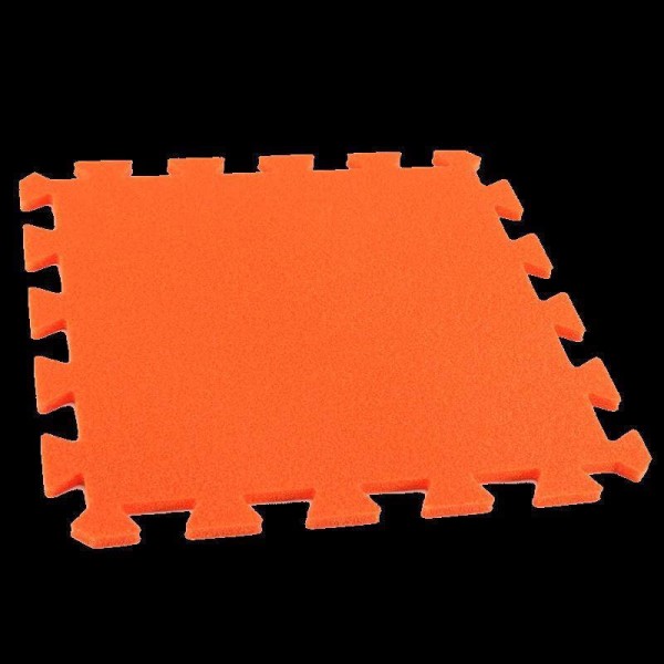 Bodenmatte Puzzlematten Einzelteile - 8 mm - orange