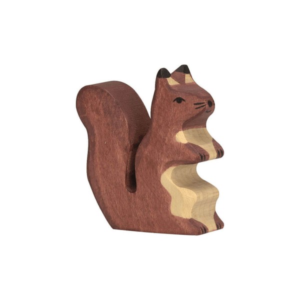 HOLZTIGER Eichhörnchen aus Holz