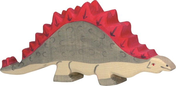 HOLZTIGER Stegosaurus aus Holz